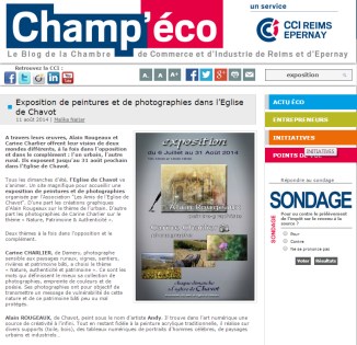 article champeco expo chavot 2014